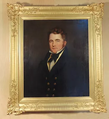 Oil On Canvas Portrait1830’s From The Estate Of Edward Croft Murray 1907-1980 • £31.51