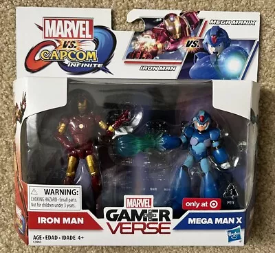 Iron Man Vs Mega Man X Marvel Vs Capcom Infinite Target Exclusive FREE SHIPPING • $34.95
