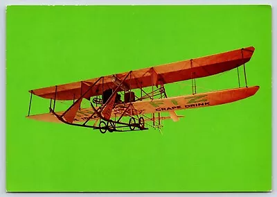 National Air And Space Museum Smithsonian Vin Fiz Vintage Postcard Continental • $4.75