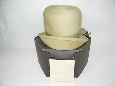 Jean Sutton 100% Wool Supra-felt Hat Henry Pollak Bon Marche • $111.30