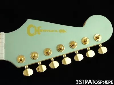 Charvel Angel Vivaldi Pro Mod DK24-7 NECK & GOLD TUNERS Reverse Headstock Maple • $6.50