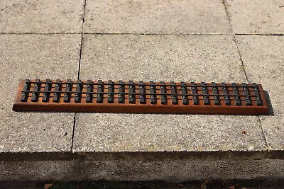 Quality Vintage Wooden Display Plinth For  G Scale Locomotive Train 25 Inches • £45