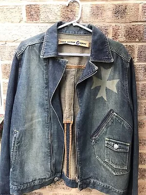 Fake London Genious Denim Jacket Size M • £75