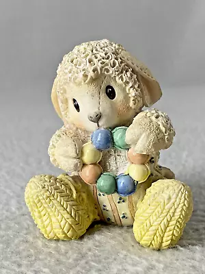 Enesco Figurine Mary Had A Little Lamb Baby's First Tooth 1996 Mary Rhyner-Nadig • $9.88