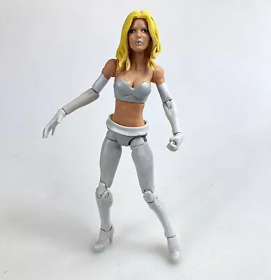 White Queen Emma Frost Marvel Legends Action Figure Complete Puck BAF Wave • $44.98