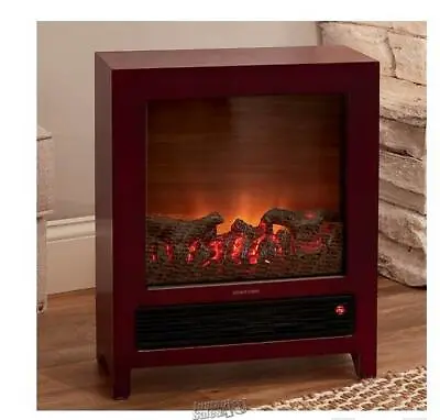 $209.99 • Buy Cambridge 6' Corded 19 Wood Electric Fireplace Mahogany Heater Heat Blower 1350W