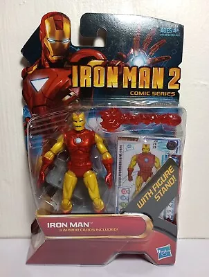 2010 Marvel Avengers Iron Man 2 Comic Series #28 Action Figure With Stand NIB • $9.99