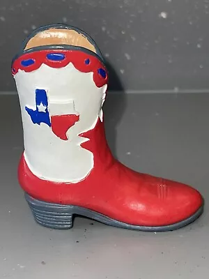 Mini Cowboy Cowgirl Boot Ornament USA  Texas Dolly Parton Gift Red White Country • £14