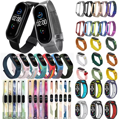 For Xiaomi Mi Band 3 4 5 6 7 2 Fitness Bracelet Sport Wristband Watch Strap New~ • $2.34