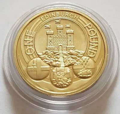 2011 The Royal Mint Capital Cities Edinburgh UK Proof One Pound £1 Coin • £26.99