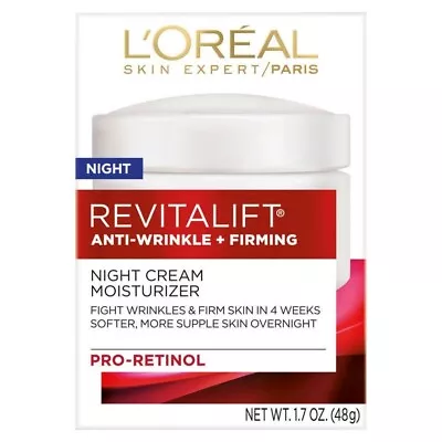 L'oreal Paris Revitalift Anti-wrinkle & Firming Moisturizer 1.7oz FREE SHIPPING • $12.99