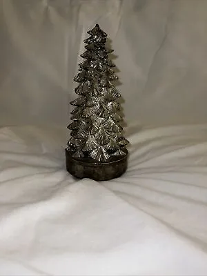 Rotating Musical Metal Christmas Tree I'm Dreaming  Of White Christmas 8.5” • $22.99