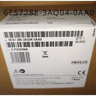 New Siemens S7-200 Analog Output SM AQ04 6ES7288-3AQ04-0AA0 6ES7 288-3AQ04-0AA0 • $148.61