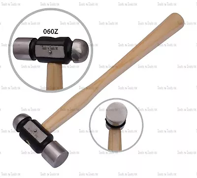 QUALITY BALL PEEN HAMMER 6 Oz METAL WORK FORMING JEWELLERY MAKING HOBBY & CRAFTS • £8