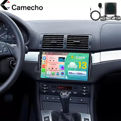 6+128GB For BMW 3 Series E46 1999-05 CarPlay Android 13 Car Stereo GPS CarPlay • $219.99