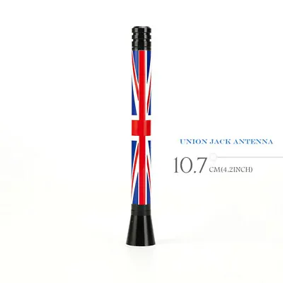 For MINI Cooper Exotic Accessories Union Jack Flag Style 4.2  Short Antenna • $8.99