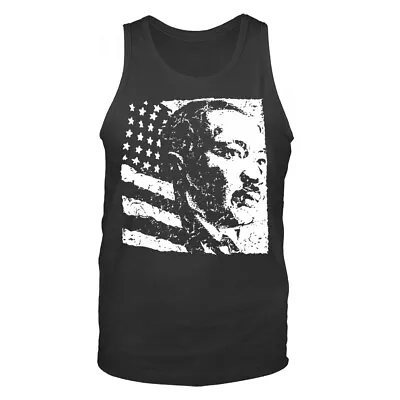 Martin Luther King Jr. Politic Retro Graphic Tank Top • $18.49