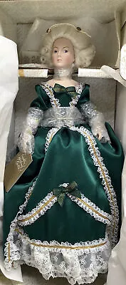 Franklin Heirloom Dolls Marie Antoinette Madame De Pompadour Porcelain Doll 19  • $50