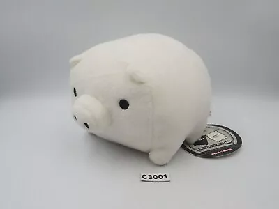 Monokuro Boo White Pig C3001 San-x Plush 5  Stuffed TAG Toy Doll Japan • $14.29