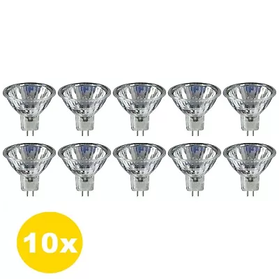 MR11 Halogen Bulb 20w Watt 12V GU4 Recessed Downlight Spotlight Light Bulbs X 10 • £10.99