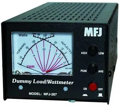 MFJ-267 Dummy Load SWR Meter 1.5kW 0-60MHz • $268.95