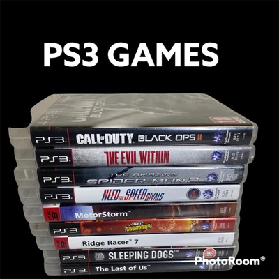£6.49 • Buy PlayStation 3 PS3 Games Fast Free Next Day Dispatch - Select By Drop Down Menu