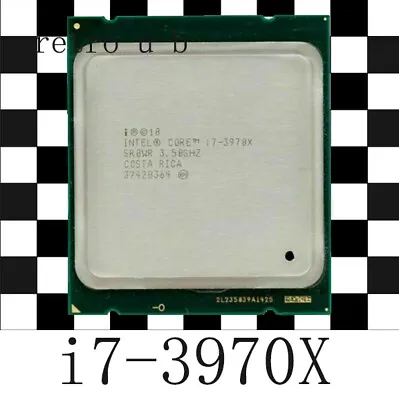 Intel Core I7 Extreme I7-3970X 3.5GHz SR0WR 6 Core LGA2011 CPU  Processor • $75