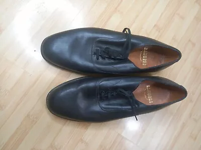 £25 • Buy Excellent Condition Men Black Sanders Shoes Size 8.5 Formal Shoes