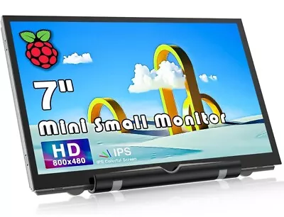 Upgraded Raspberry Pi Screen Monitor 7 Inch Portable Monitor External Display • $39.59