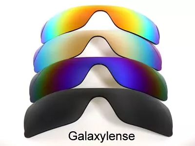 Galaxy Replacement Lenses For Oakley Batwolf Black&Blue&Gold&Red Polarized 4PAIR • $22.48