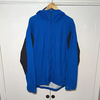 Men's Vaude Full Zip Waterproof Jacket Coat Blue GreenShape - Size XL (54) • £24.99