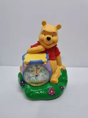 VINTAGE Disney Winnie Pooh Honey Pot Alarm Clock Piggy Bank TESTED VGC • $26.95