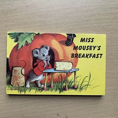 £5.99 • Buy Miss Mousey's Breakfast Vintage Pop Up Book - Brown Watson Ltd
