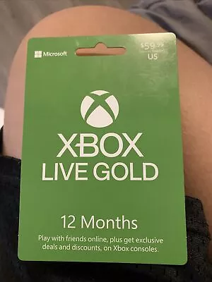 Xbox Gold 12 Month • $61