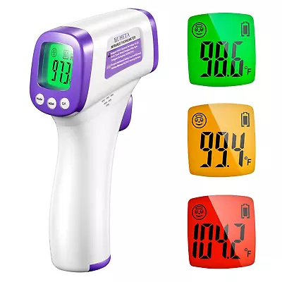 Infrared Thermometer For Adults Non Contact Forehead Thermometer With Fever Ala • $24.88