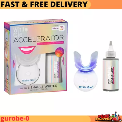 White Glo Accelerator Teeth Whitening Kit With LED Light For Sensitive Teeth And • $39.99