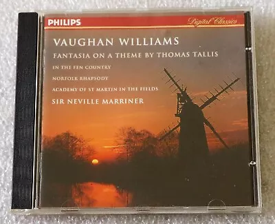 Vaughan Williams Fantasia On A Theme By Thomas Tallis The Wasps Etc CD 1995 • £3.50