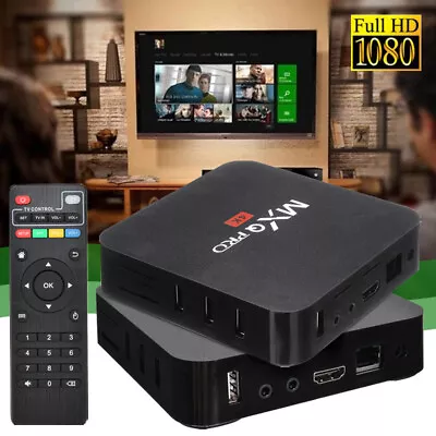 £23.99 • Buy 2022 TV BOX SMART Android 8.1 4K MXQ Pro WiFi Quad Core HD 3D Media Player HDMI