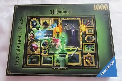 Jigsaw Puzzle Ravensburger Disney Villainous Maleficent 1000 Piece • $10