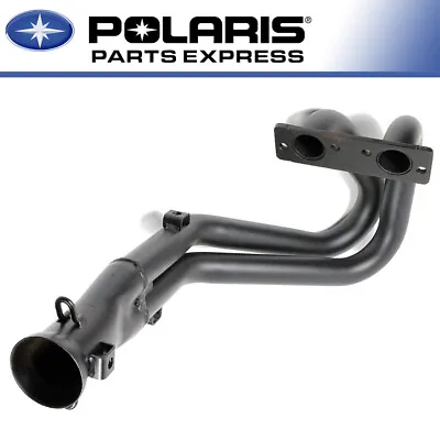 $283.95 • Buy New 2009 - 2014 Polaris Rzr 800 S Efi Oem Black Dual Exhaust System Manifold