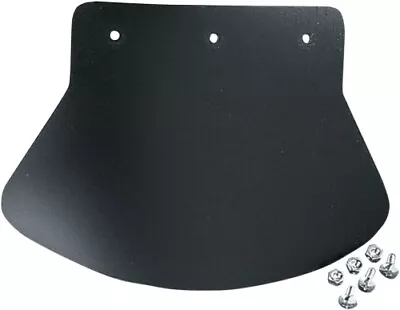 Universal Motorcycle Cruiser Rear Fender Mudflap Medium Plain Harley Metric  • $18.95