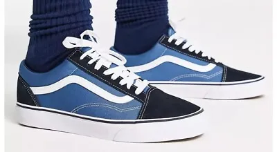 Vans Old Skool Navy/white UK Size 11 • £39.99