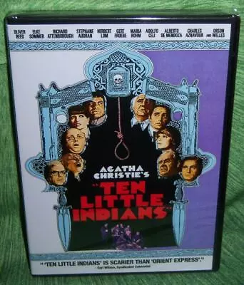 Brand New Scorpion Agatha Christie's Ten Little Indians Mystery Movie Dvd 1974 • $15.95