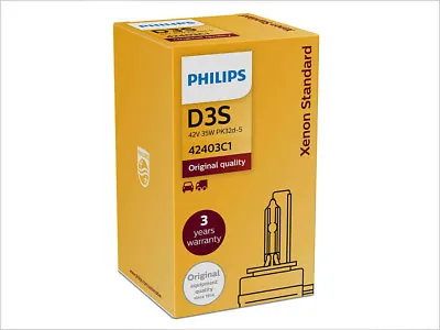 PHILIPS OEM D3S 42403C1 HID Headlight Bulb For GM Cadillac 13587843 | Pack Of 1 • $53.99