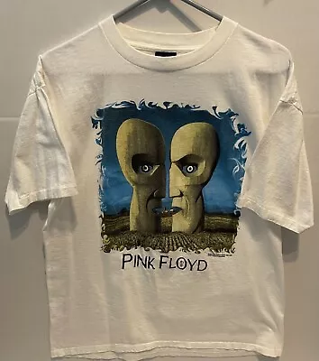 Vintage 1994 Pink Floyd Division Bell North American Tour Shirt Brockham White • $189.99