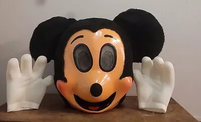 Mickey Mouse Disney Prop Mascot Head Vintage Rare • $199