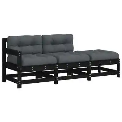 3-Piece Outdoor Sofa Set Garden Patio Lounge Chairs Rattan Furniture Setting • $386.63