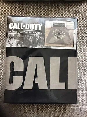 Call Of Duty Double Duvet Cover Bedding Set Gamers Gift Captain Price Pillowcase • £16.99