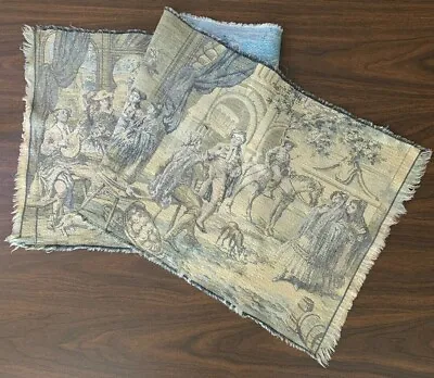 Vtg Italian Scenic Tapestry Wall Hanging • $39.99