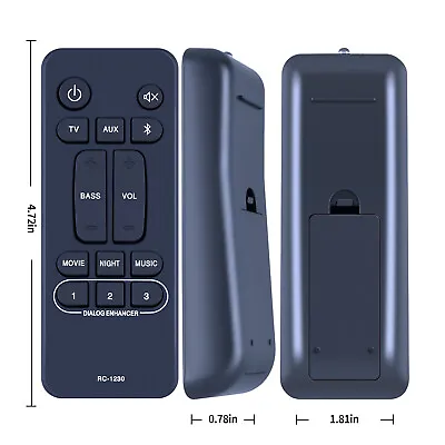 New RC-1230 Replacement Remote Control For Denon Home Theater System DHT-S316 • $21.52